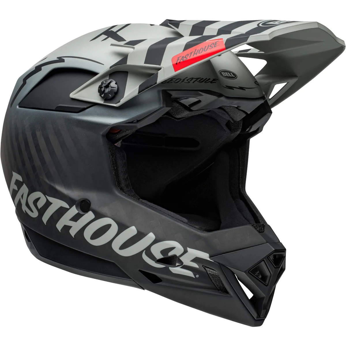 BELL FULL-10 SPHERICAL M M GRAY/BLACK FH  - Mountain bike helmet