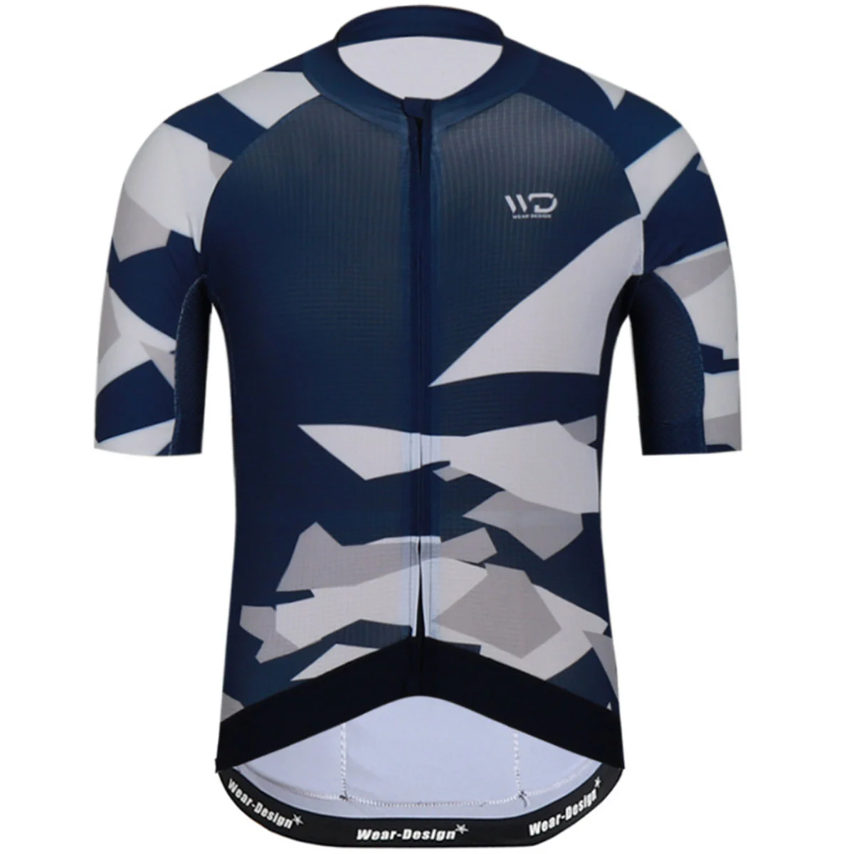WEAR DESIGN MAILLOT CAMO BLUE/WHITE  - Cycling jersey