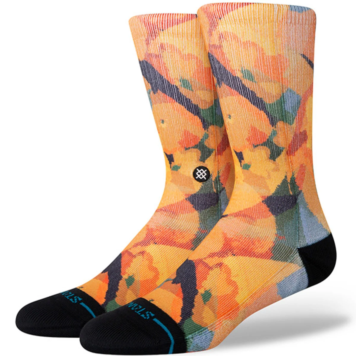STANCE KEYS CREW BLACK  - Socks