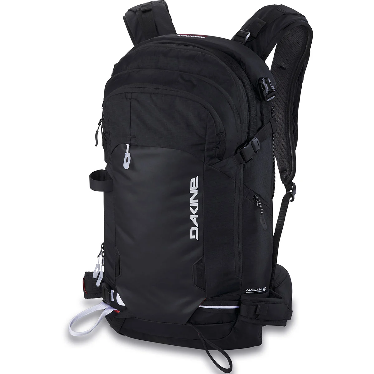 DAKINE POACHER RAS 26L BLACK  - Ski backpack