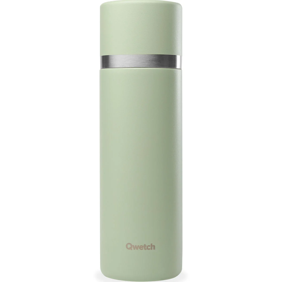 QWETCH STAINLESS STEEL INSULATED THERMO 750ML MATT SAGE GREEN  - Vacuum bottle