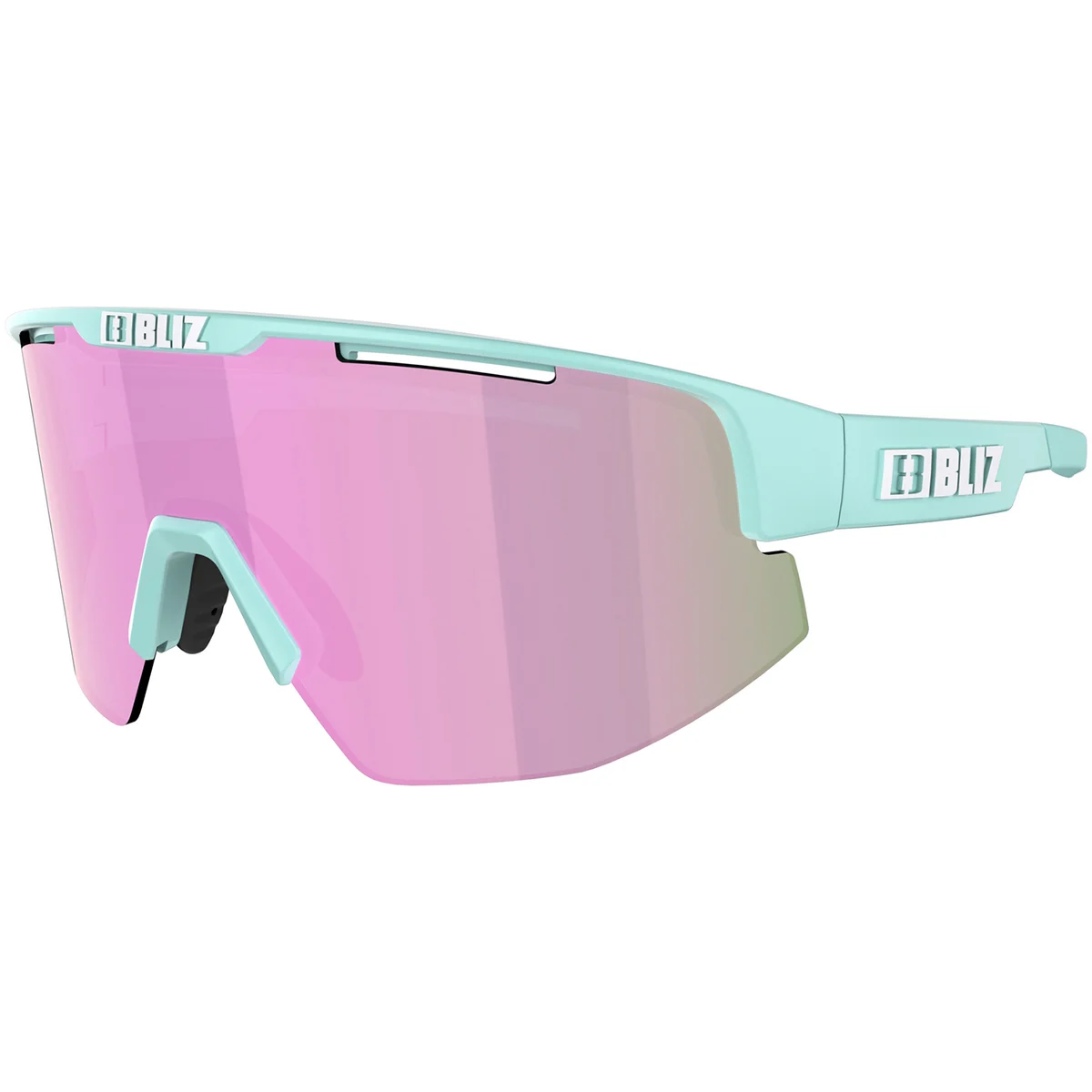 BLIZ MATRIX SMALL MATT PASTEL MINT  - Sport sunglasses