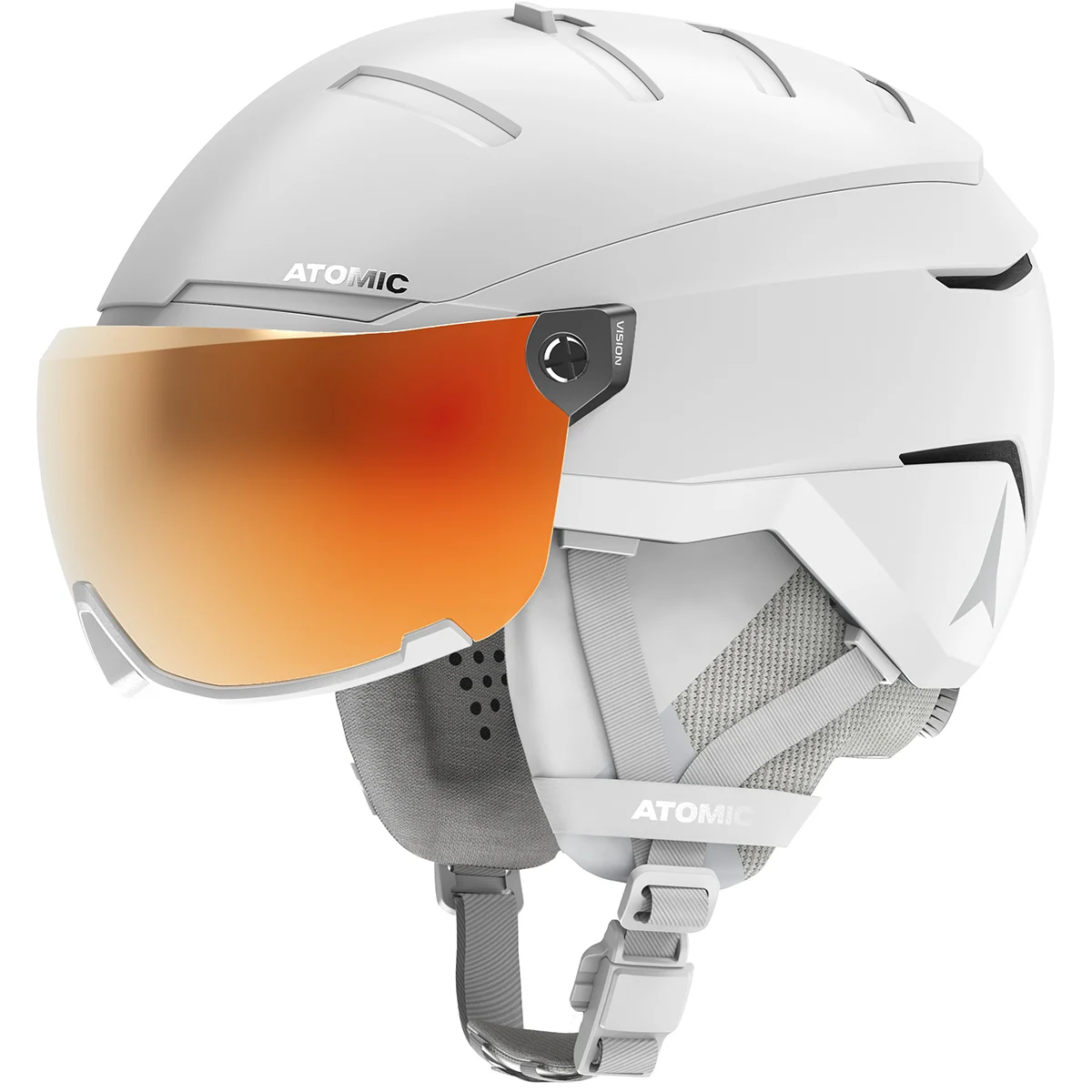 ATOMIC SAVOR GT AMID VISOR HD WHITE  - Ski helmet