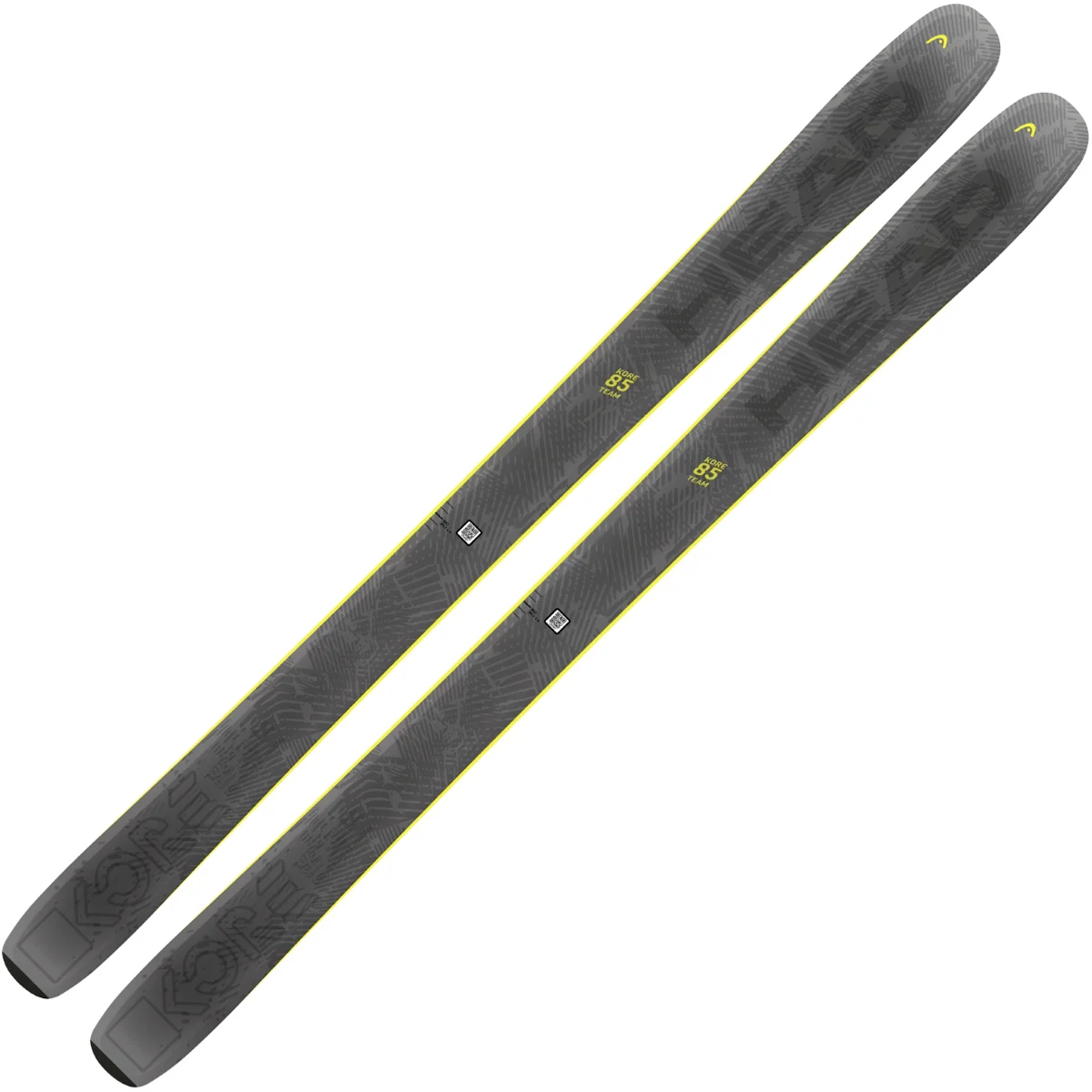 HEAD KORE TEAM SW YELLOW/ANTHRACITE  - Alpine ski