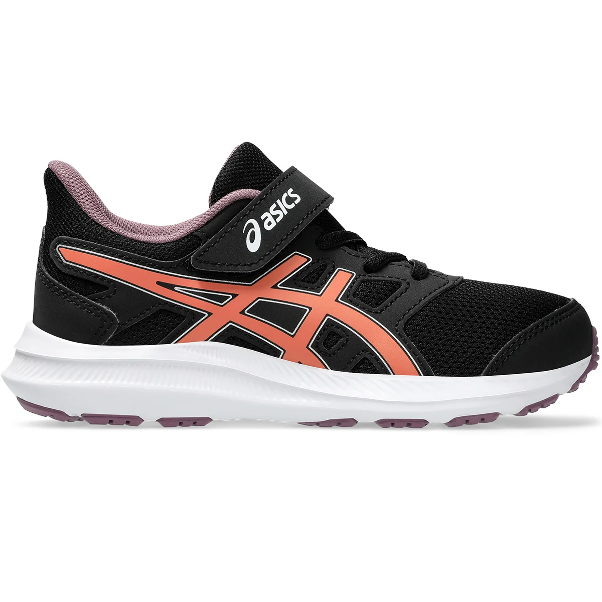 ASICS JOLT 4 PS BLACK/DESERT RED  - Running shoe