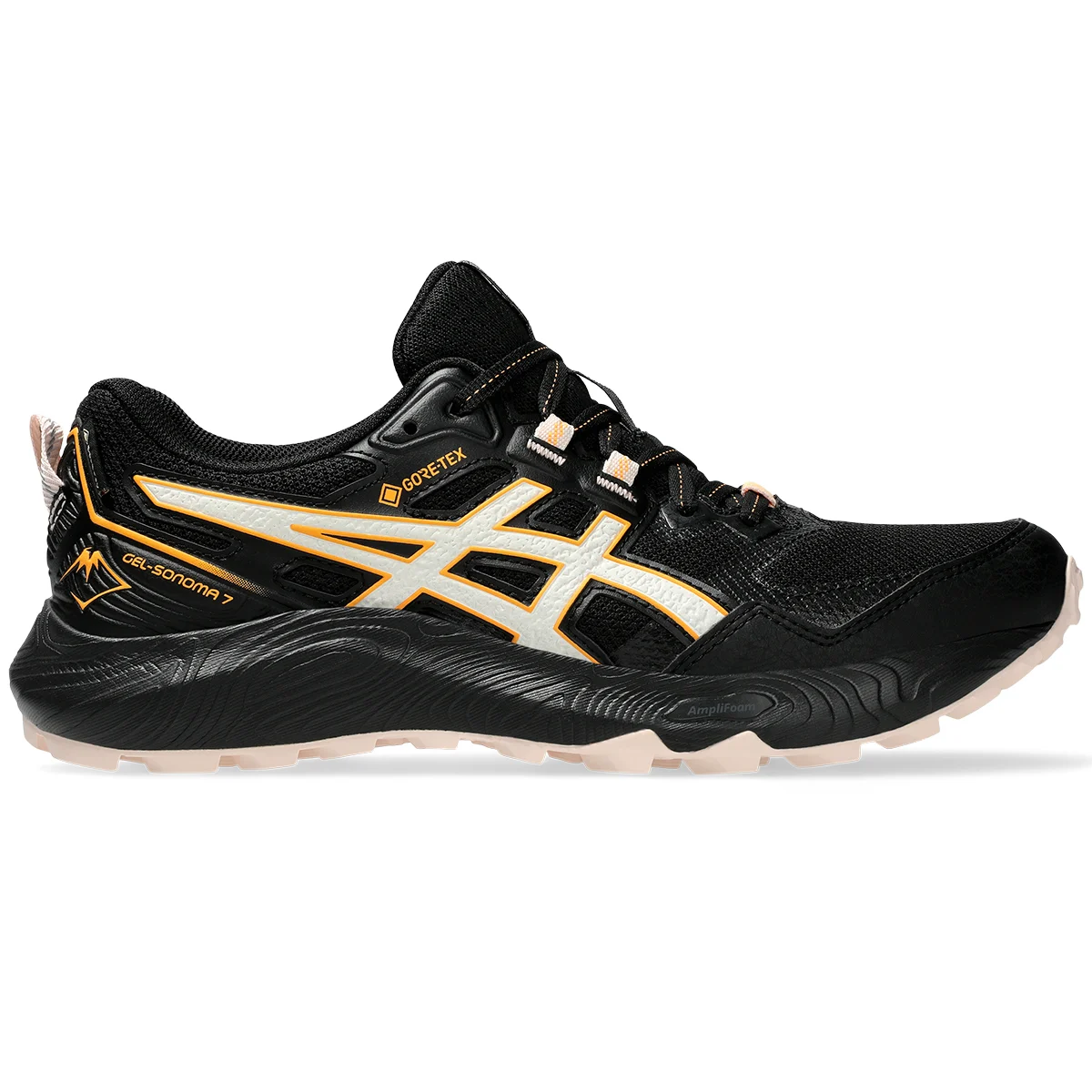 ASICS GEL-SONOMA 7 GORE-TEX BLACK/PEARL PINK  - Trail running shoes