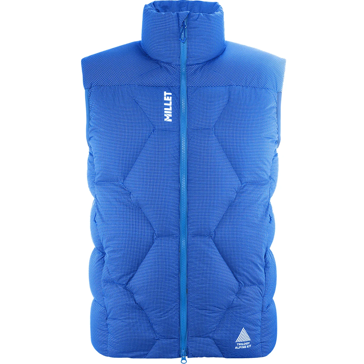 MILLET TRILOGY JORASSES DOWN VEST ICON BLUE  - Mountaineering down jacket