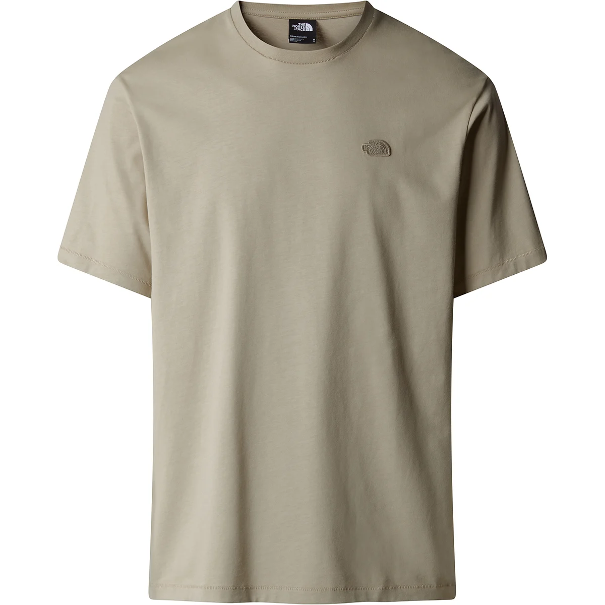 THE NORTH FACE NATURAL DYE S/S TEE CLAY GREY NATURAL DYE  - T-shirt