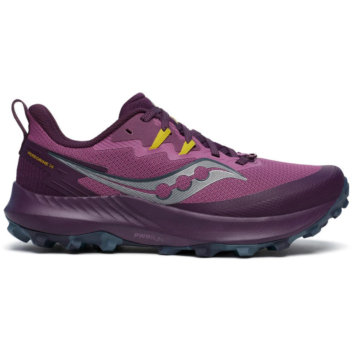 SAUCONY PEREGRINE 14 W PLUM/EGGPLANT  - Trail running shoes