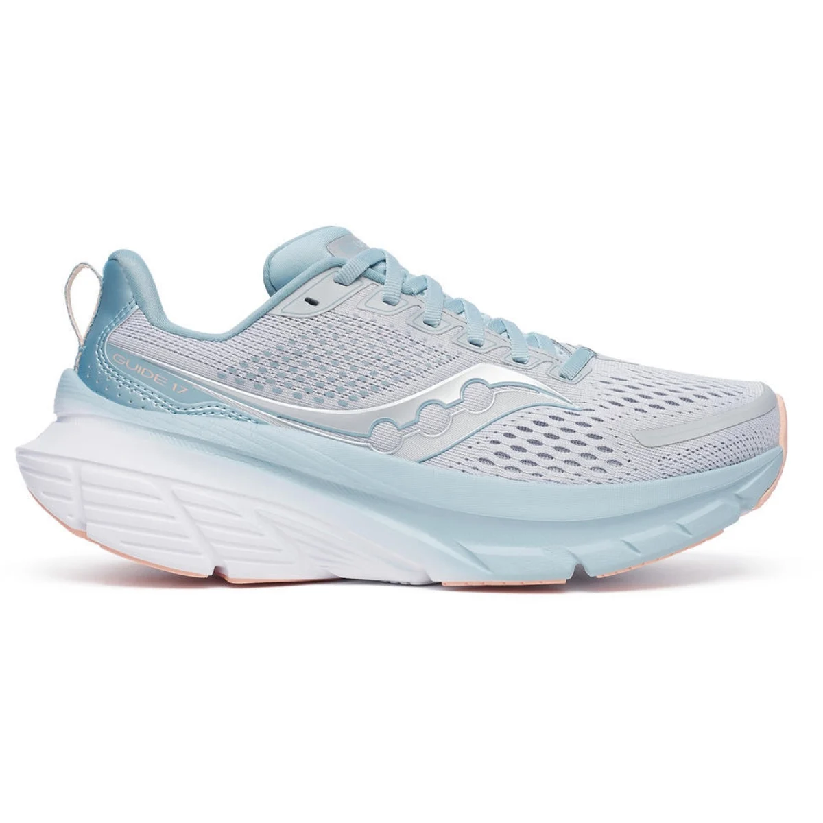 SAUCONY GUIDE 17 W CLOUD/TOPAZ  - Running shoe
