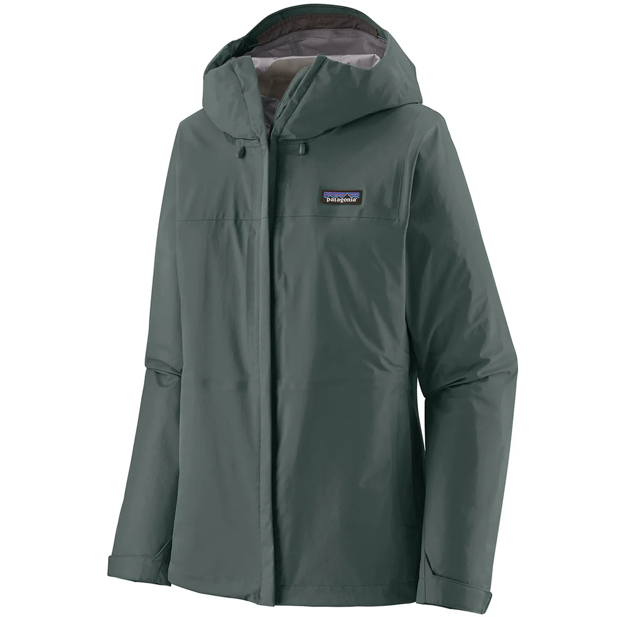 PATAGONIA W'S TORRENTSHELL 3L RAIN JKT NOUVEAU GREEN  - Hiking jacket