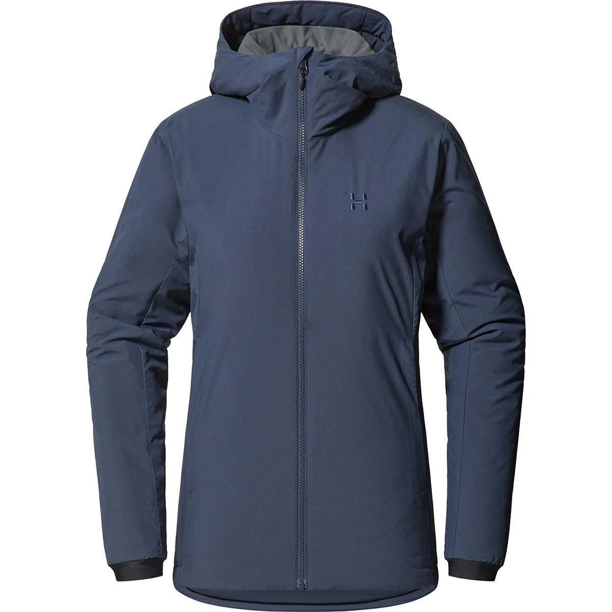 HAGLÖFS MIMIC ALERT HOOD W TARN BLUE  - Hiking down jacket