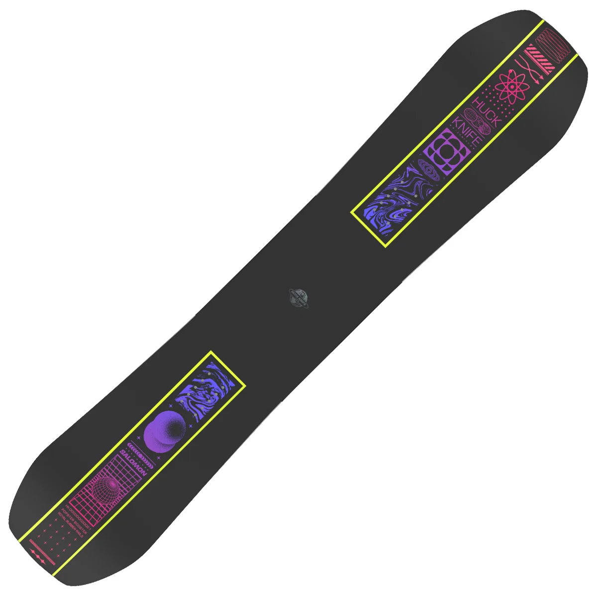 SALOMON HUCK KNIFE PRO BLACK/PINK/PURPLE  - Snowboard