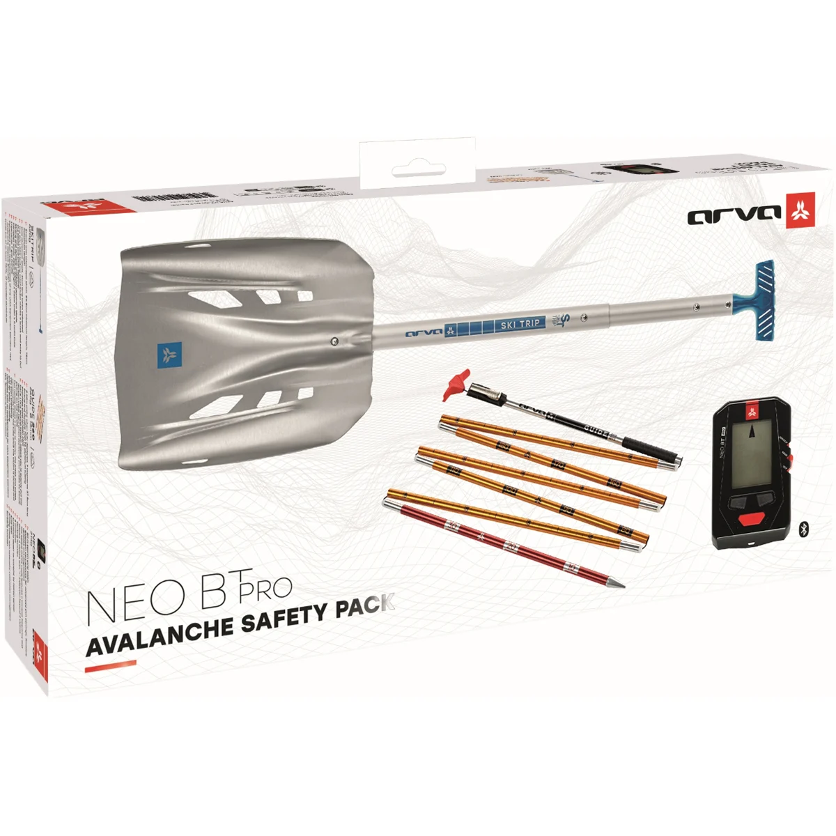 ARVA PACK SAFETY BOX NEO BT PRO Unicolore  - Avalanche safety set