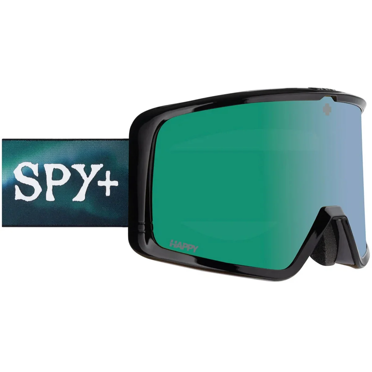 SPY MEGALITH SPY + TOM WALLISCH HAPPY ML ROSE TROPICAL GREEN MIRROR  - Ski goggles