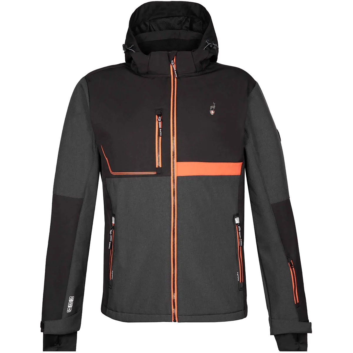 AULP VEGAS ANTHRACITE MELANGE  - Softshell jacket