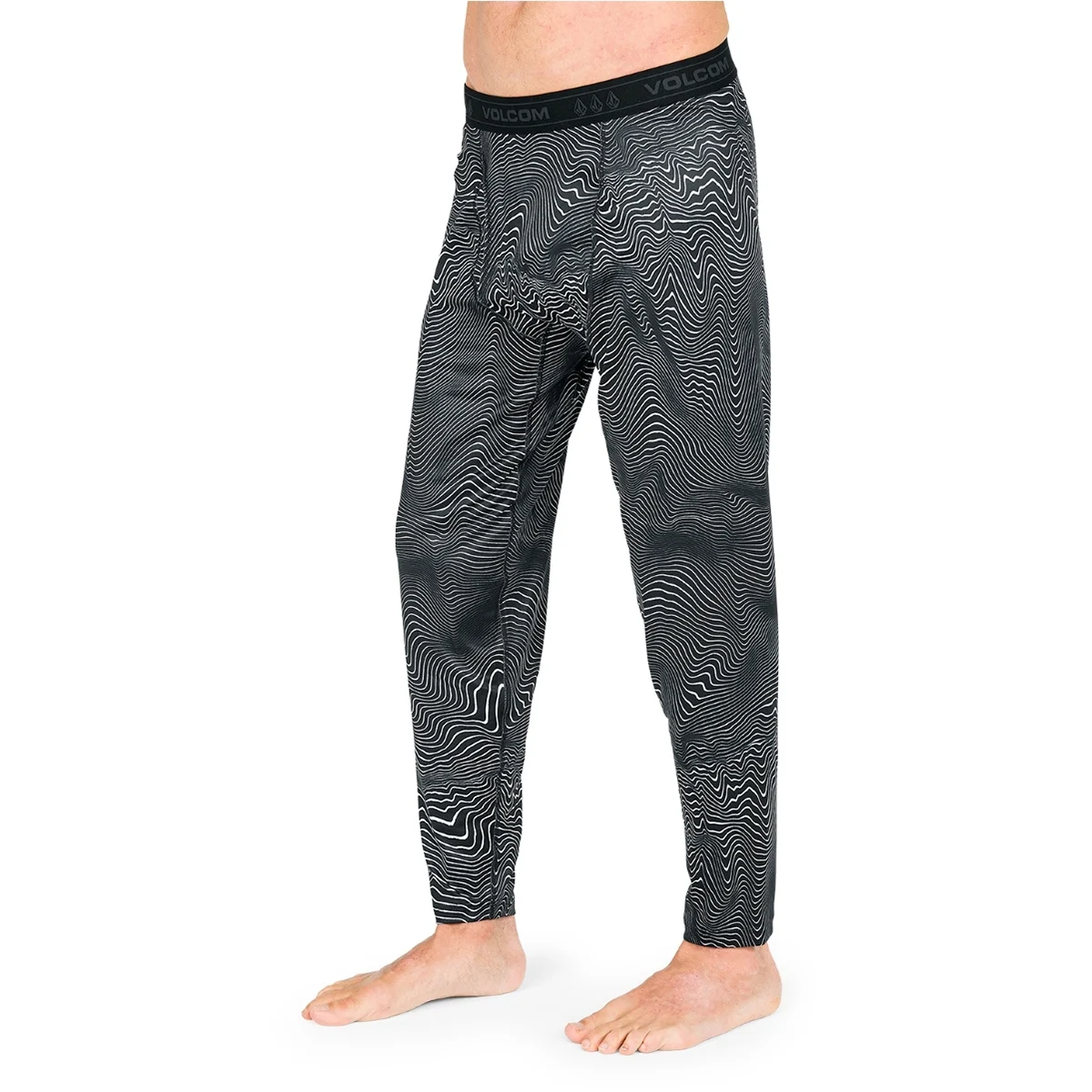VOLCOM M V-SCIENCE PANT BLACK PRINT  - Thermal leggings