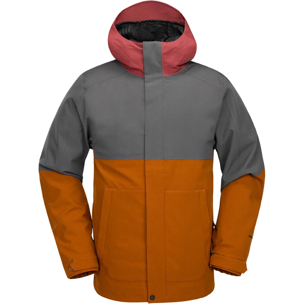 VOLCOM BRIGHTON FULL ZIP JACKET CARAMEL  - Ski jacket
