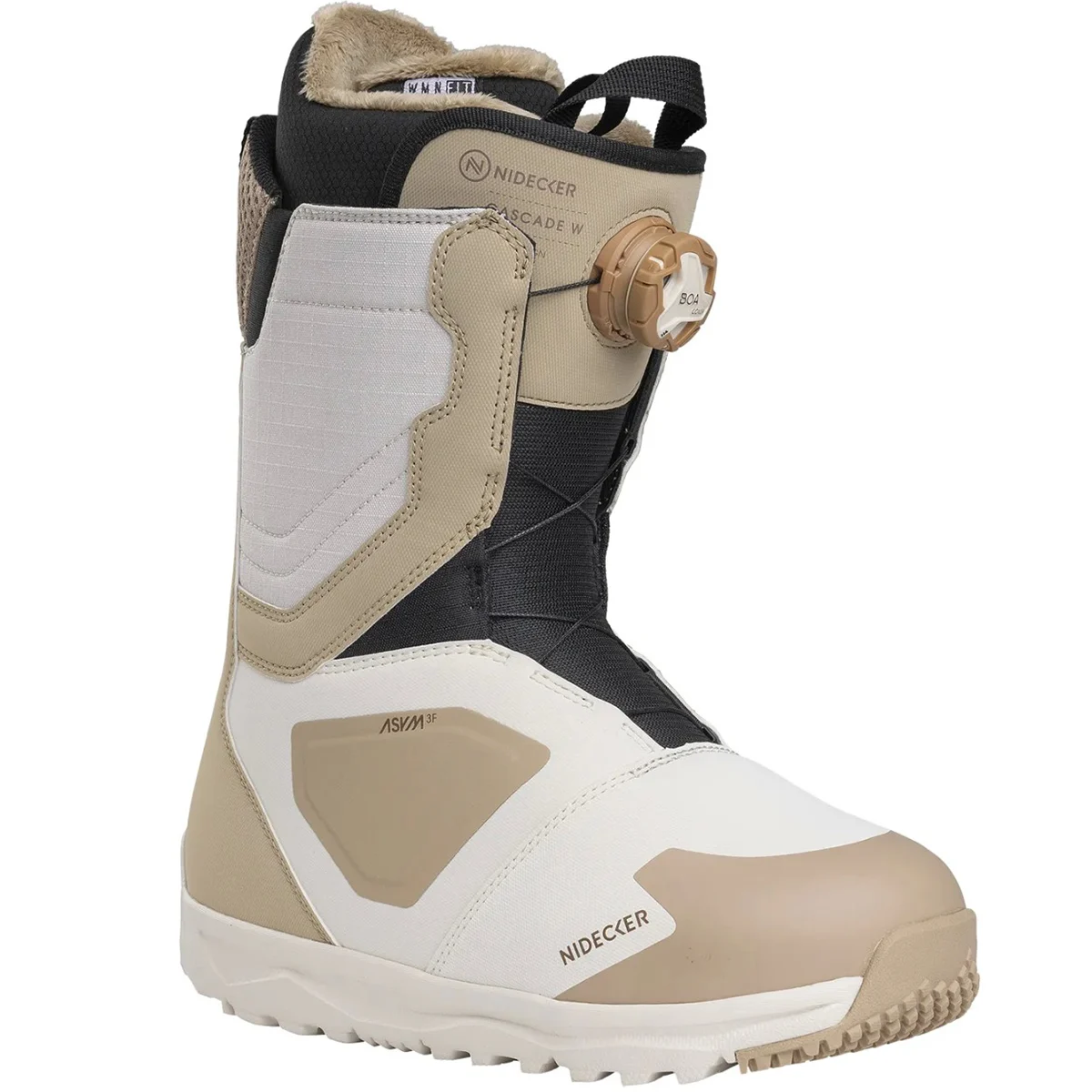NIDECKER CASCADE W TAN 25 TAN  - Snowboard boots