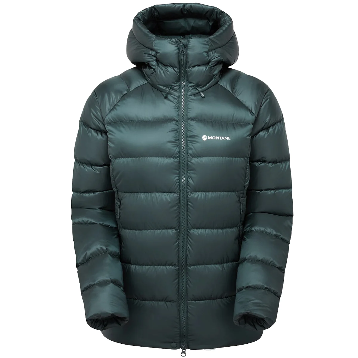 MONTANE ANTI-FREEZE XT HOODIE W DEEP FOREST  - Hiking down jacket