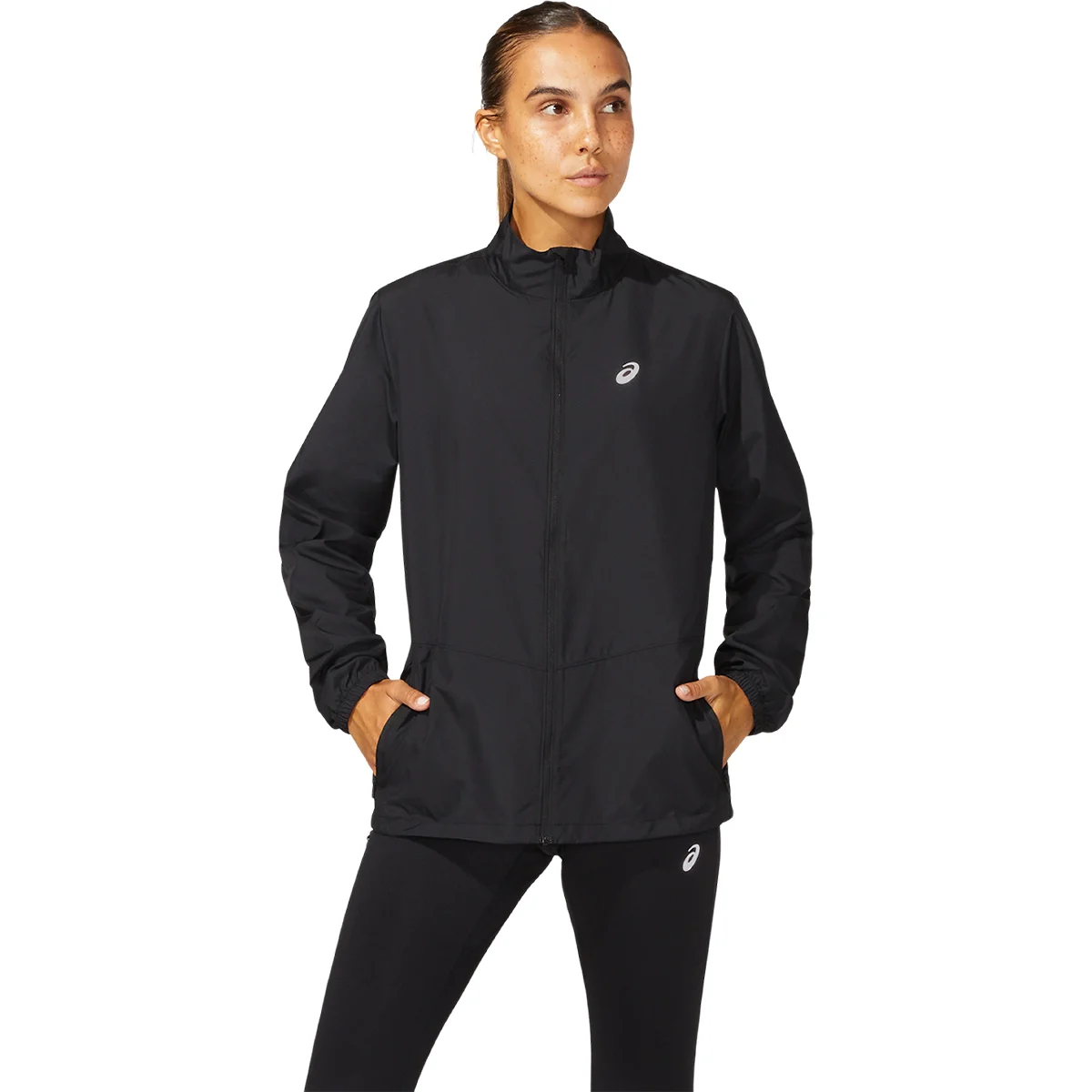ASICS CORE JACKET W PERFORMANCE PERFORMANCE BLACK  - Running jacket