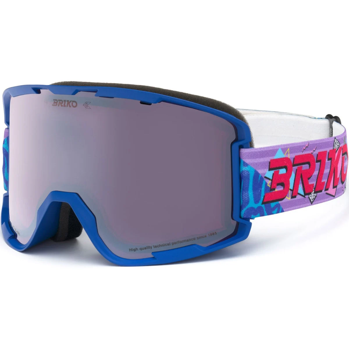 BRIKO MARLO BLUE FANTASY STEEL  - Ski goggles