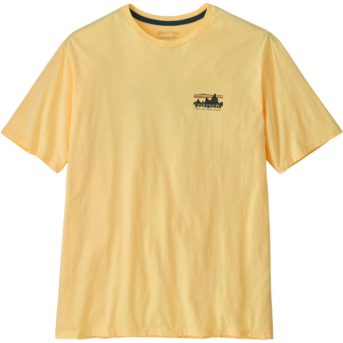 PATAGONIA M'S 73 SKYLINE ORGANIC T-SHIRT BUTTERCUP YELLOW  - T-shirt