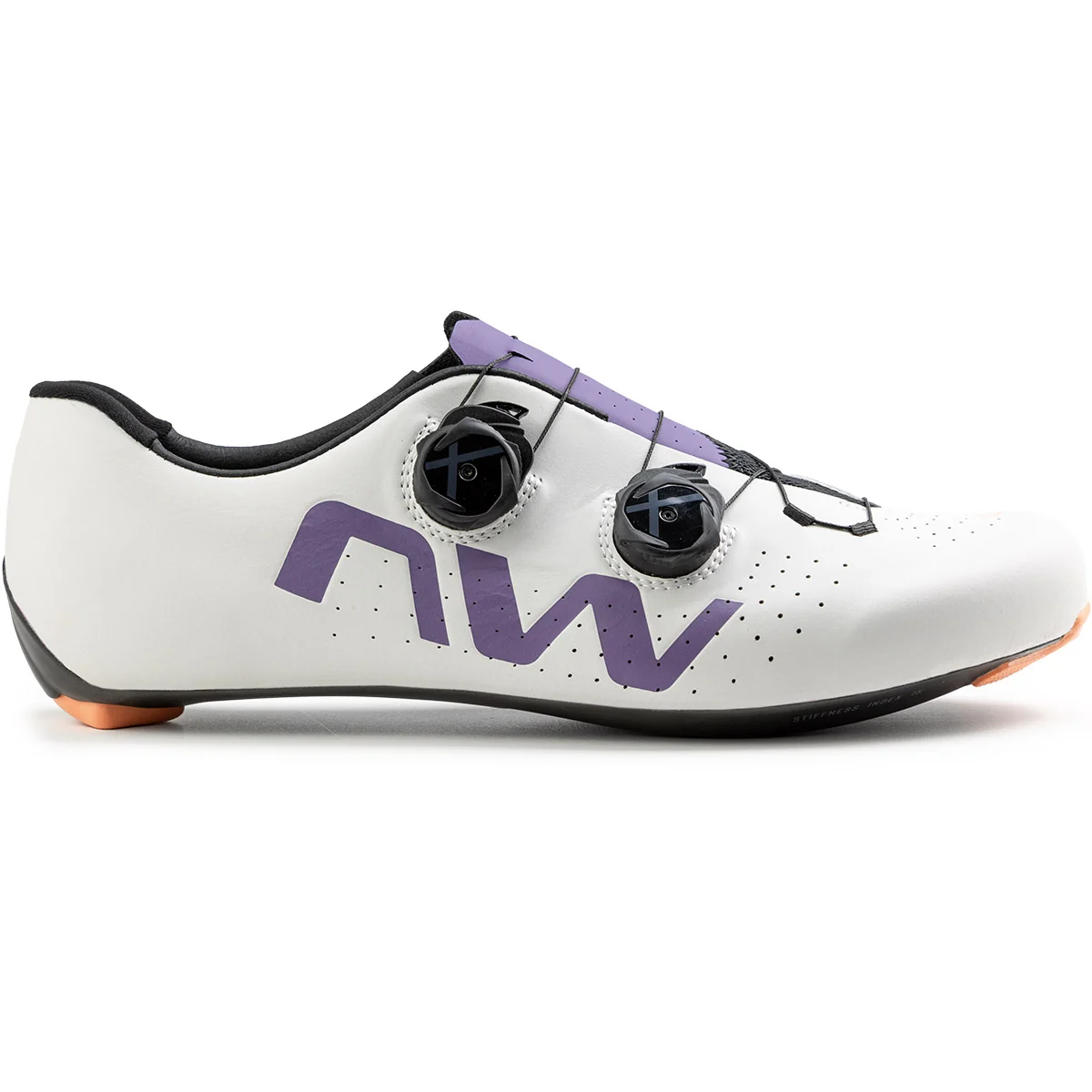 NORTHWAVE VELOCE EXTREME GREY/DARK PURPLE  - Road cycling shoe