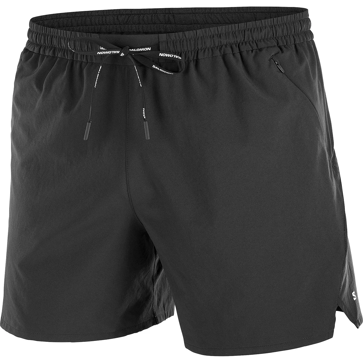 SALOMON SHKOUT CORE 5" SHORTS DEEP BLACK  - Trail running shorts
