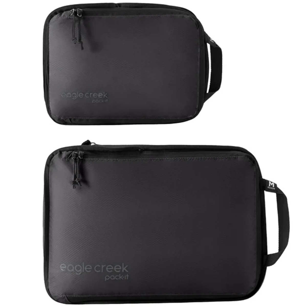EAGLE CREEK PACK-IT ISOLATE COMPRESSION CUBE SET S/M BLACK  - Waterproof bag