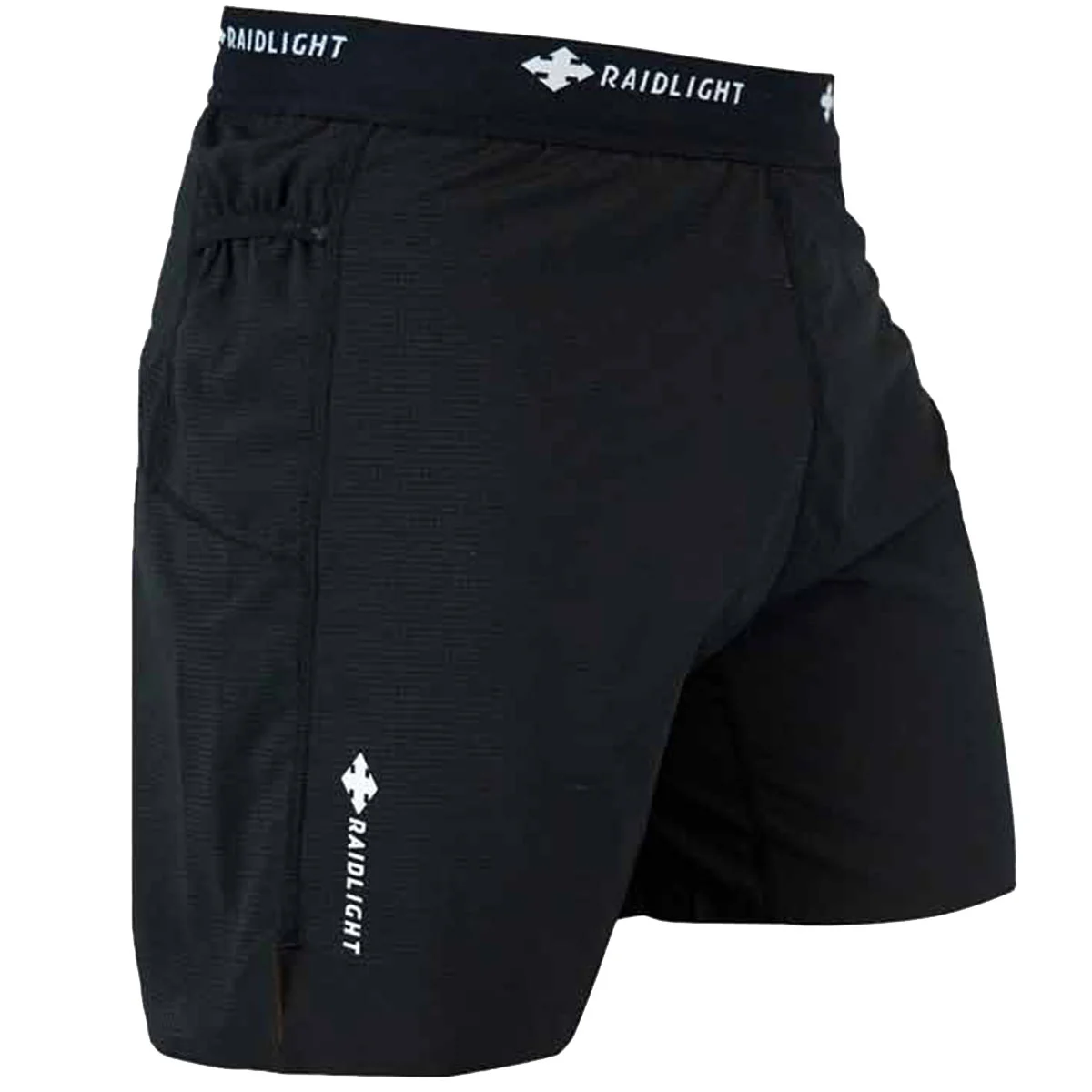 RAIDLIGHT TRAIL RAIDER SHORT BLACK  - Trail running shorts