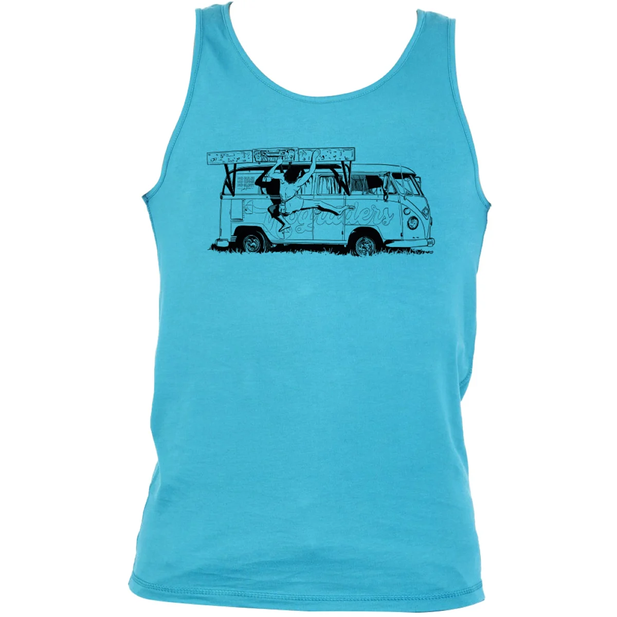 NOGRADERS DOCKER M BLEU LAGON  - Climbing vest top