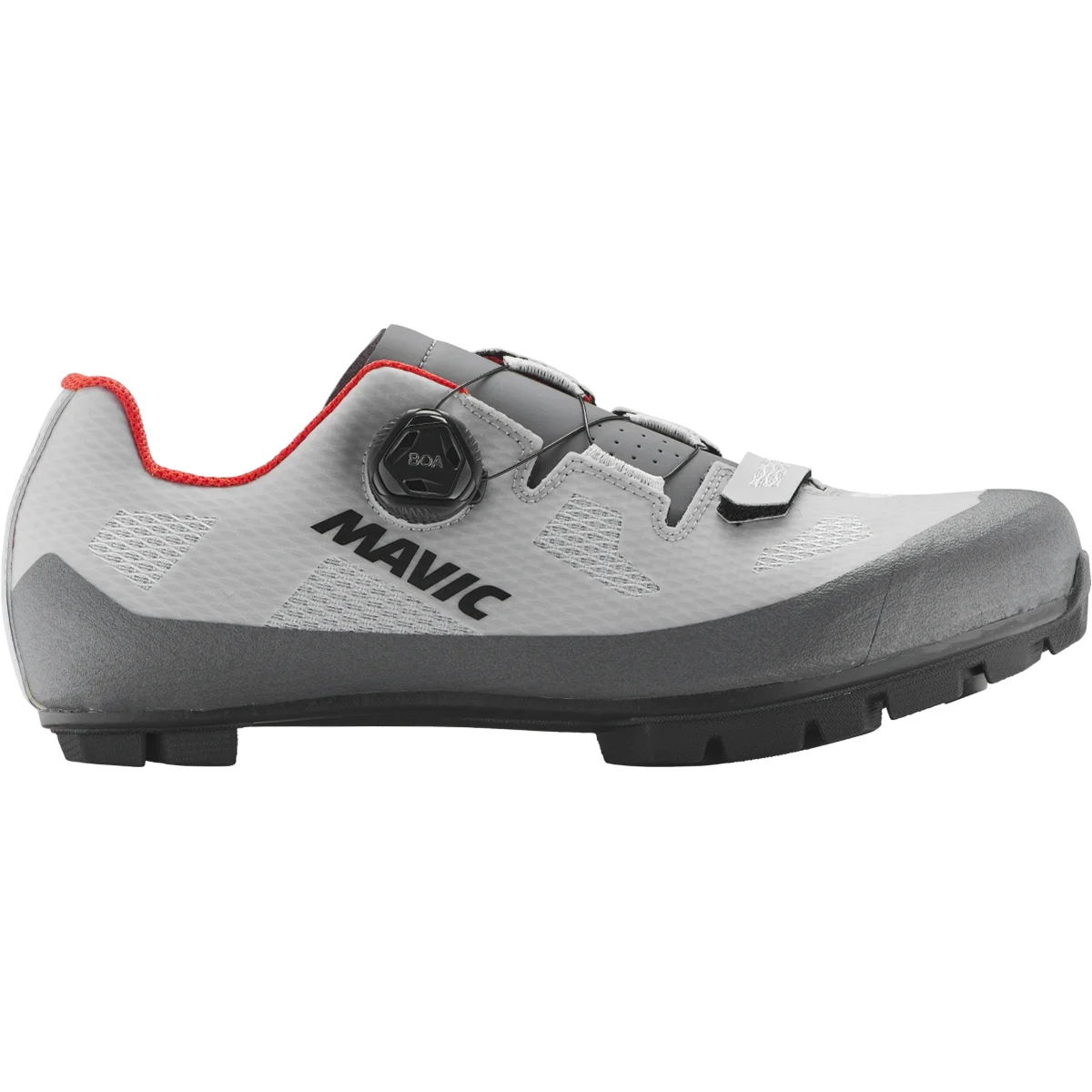 MAVIC CROSSMAX SL II HARBOR MIST / IRON G/SPICY ORANGE  - Clipless mountain bike shoe