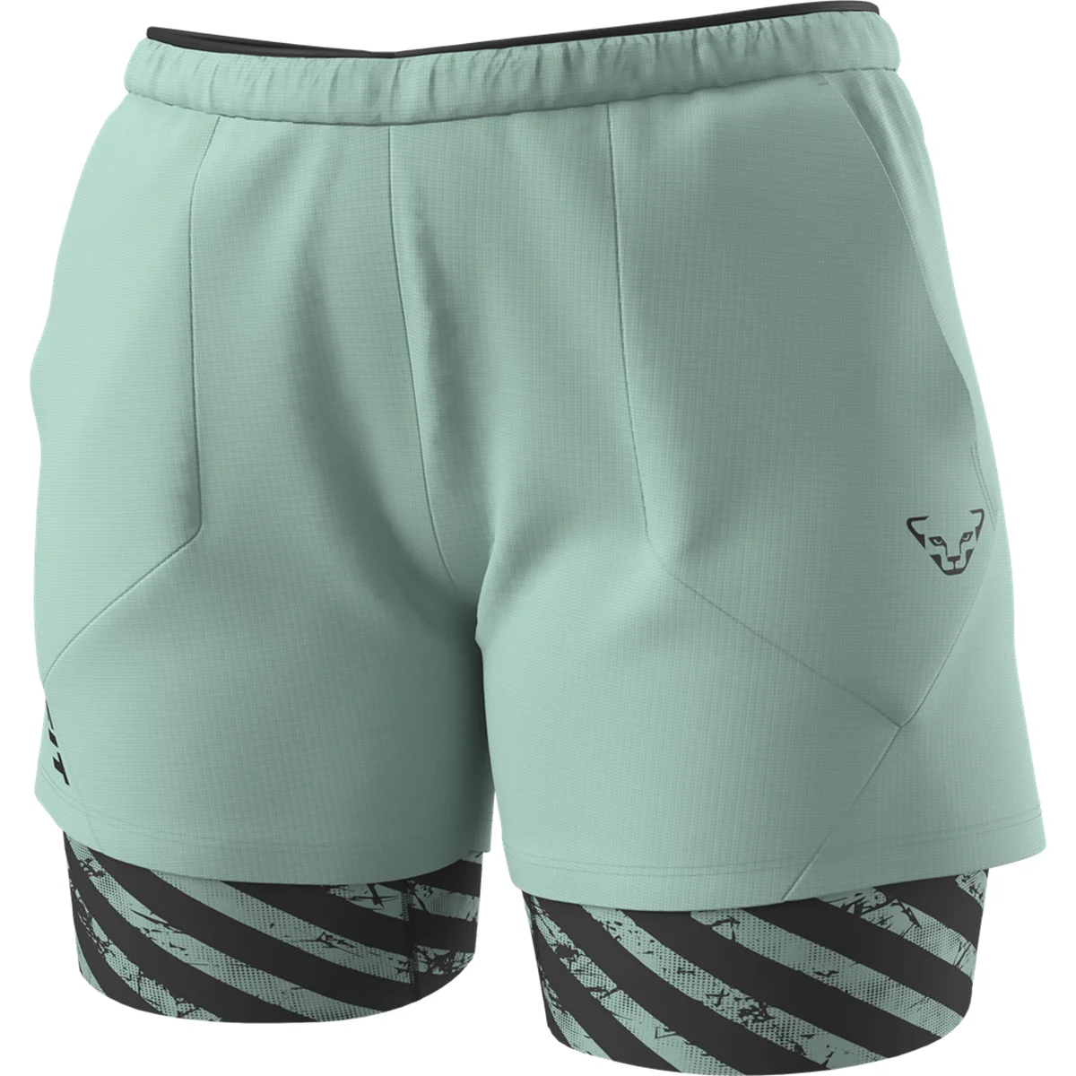 DYNAFIT TRAIL 2IN1 SHORTS W JADELITE/0  - Trail running shorts