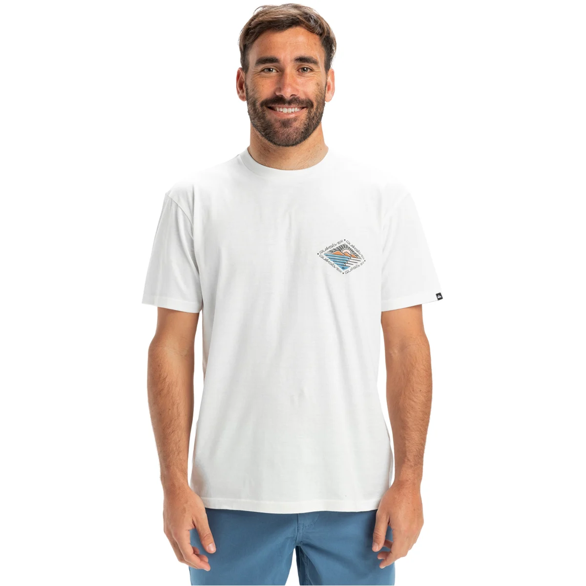 QUIKSILVER EVO FUTURE ISLA SNOW WHITE/SOLID  - T-shirt