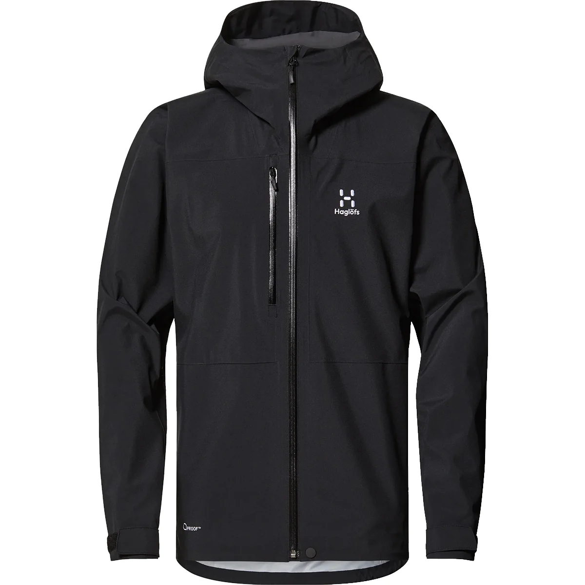 HAGLÖFS FRONT PROOF JKT TRUE BLACK  - Hiking jacket