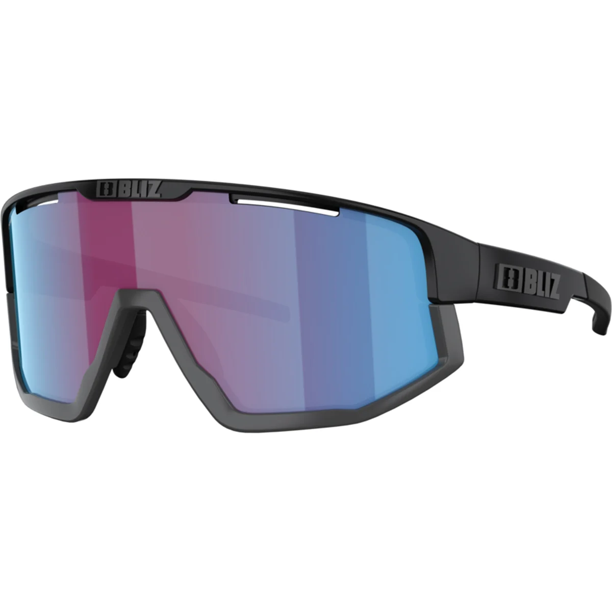 BLIZ FUSION SMALL MATT BLACK  - Sport sunglasses