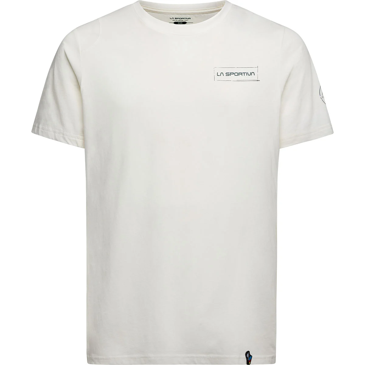 LA SPORTIVA MANTRA T-SHIRT M CHALK  - Climbing T-shirt