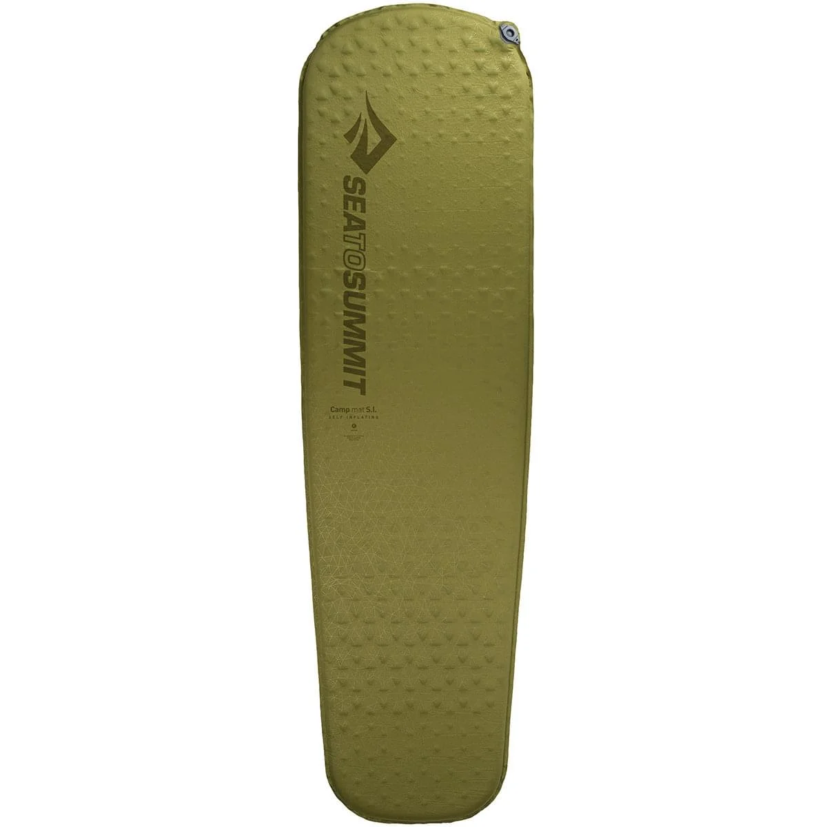 SEA TO SUMMIT MATELAS AUTOGONFLANT CAMP REGULAR MAT OLIVE  - Bivouac sleeping mat