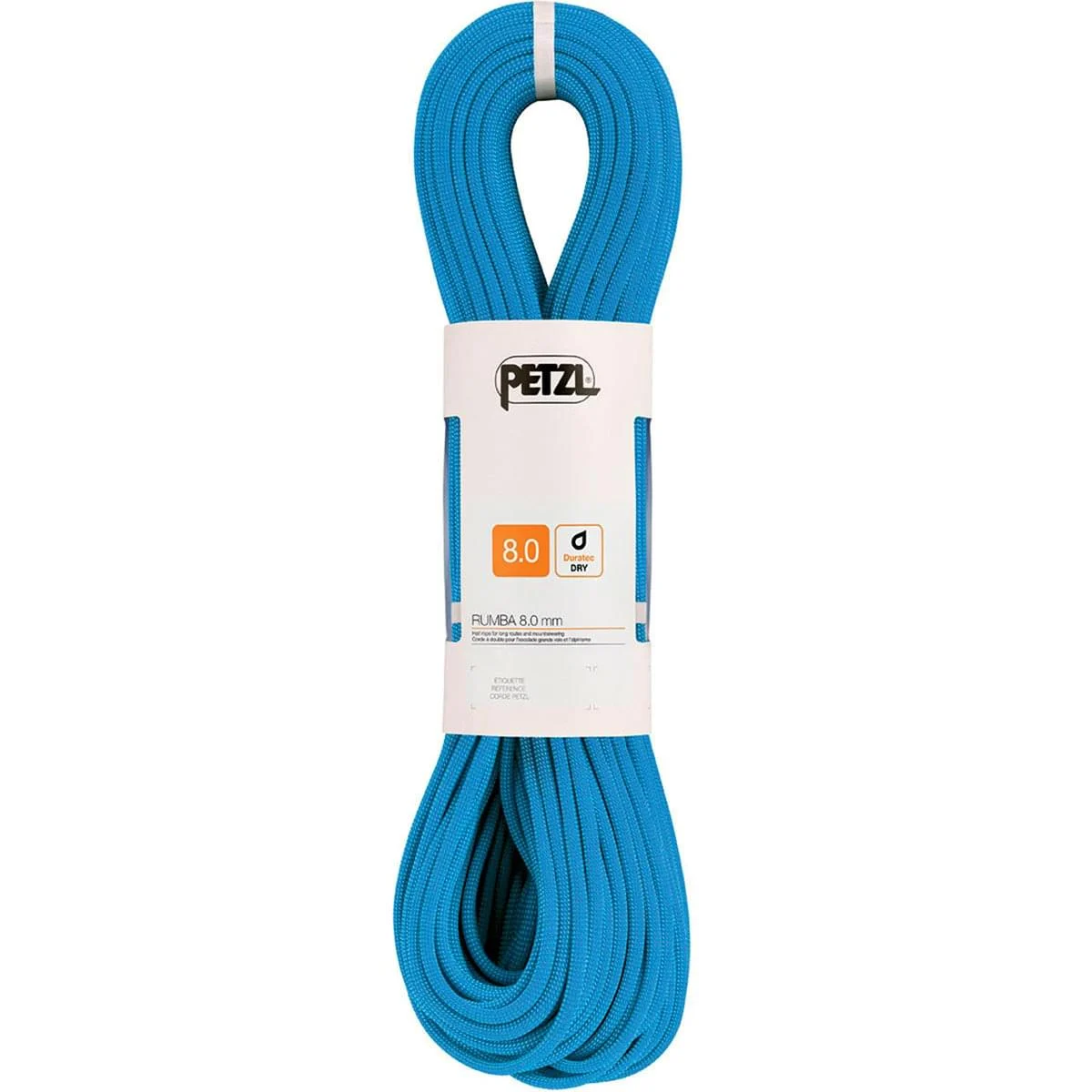 PETZL RUMBA 8MM x 60M BLEUE  - Mountaineering rope