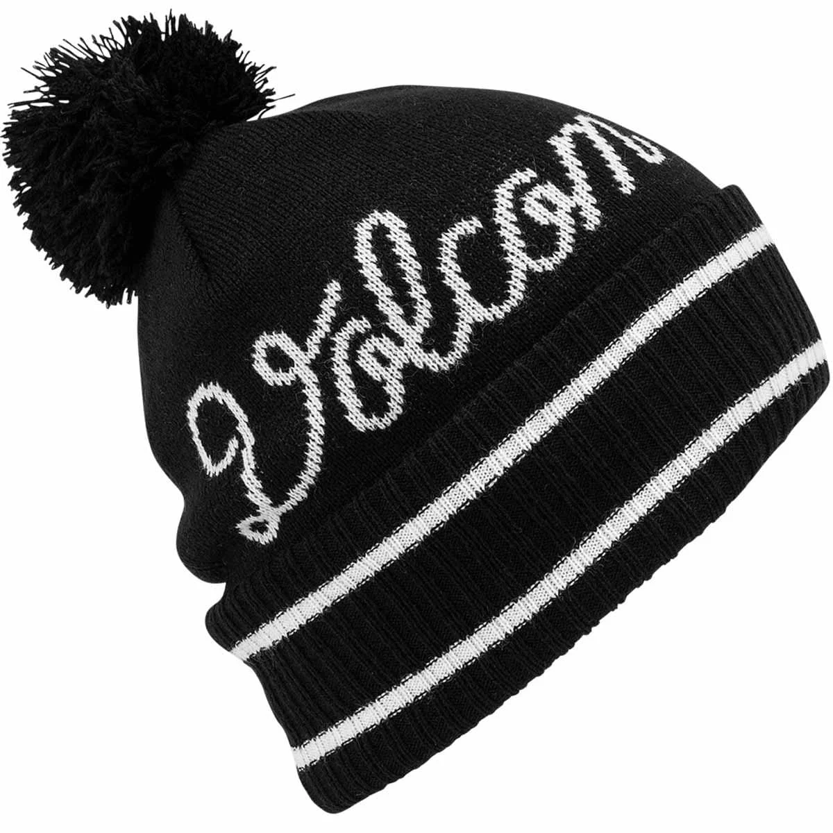 VOLCOM SCRIPT BEANIE W BLACK  - Ski beanie