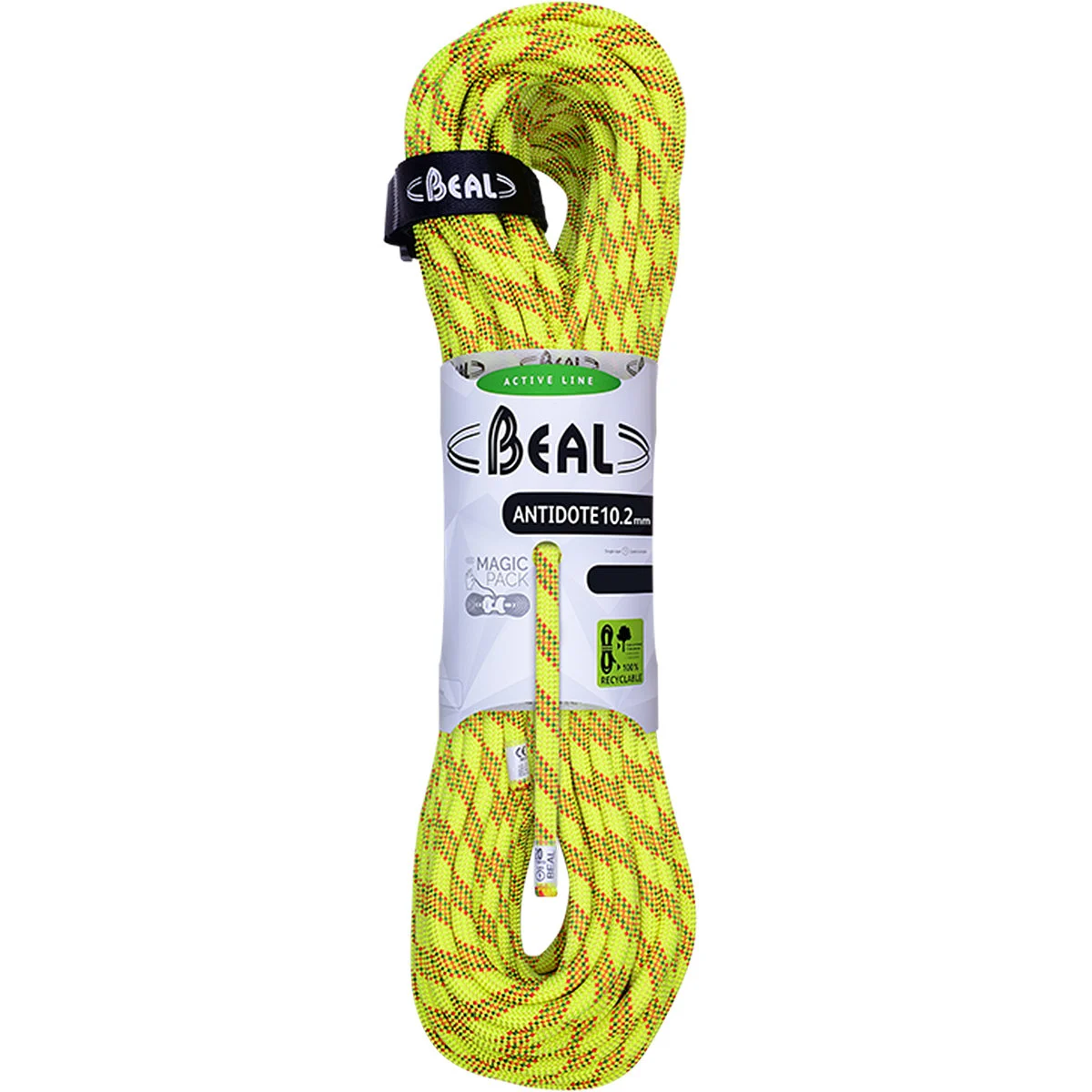 BEAL ANTIDOTE 10.2MM x 80M YELLOW  - Climbing rope