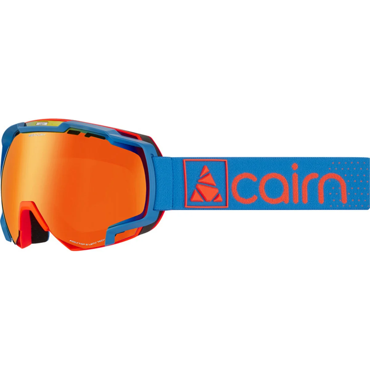 CAIRN MERCURY SPX3I NEON ORANGE BLEU  - Ski goggles