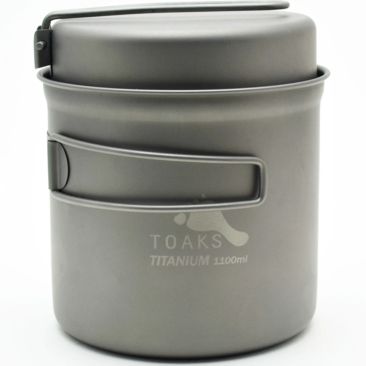 TOAKS TITANIUM 1100ML POT WITH PAN Unicolore  - Camp cookware