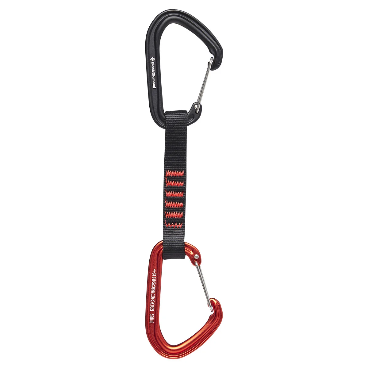 BLACK DIAMOND HOTWIRE QUICKDRAW 12CM OCTANE  - Climbing quickdraw