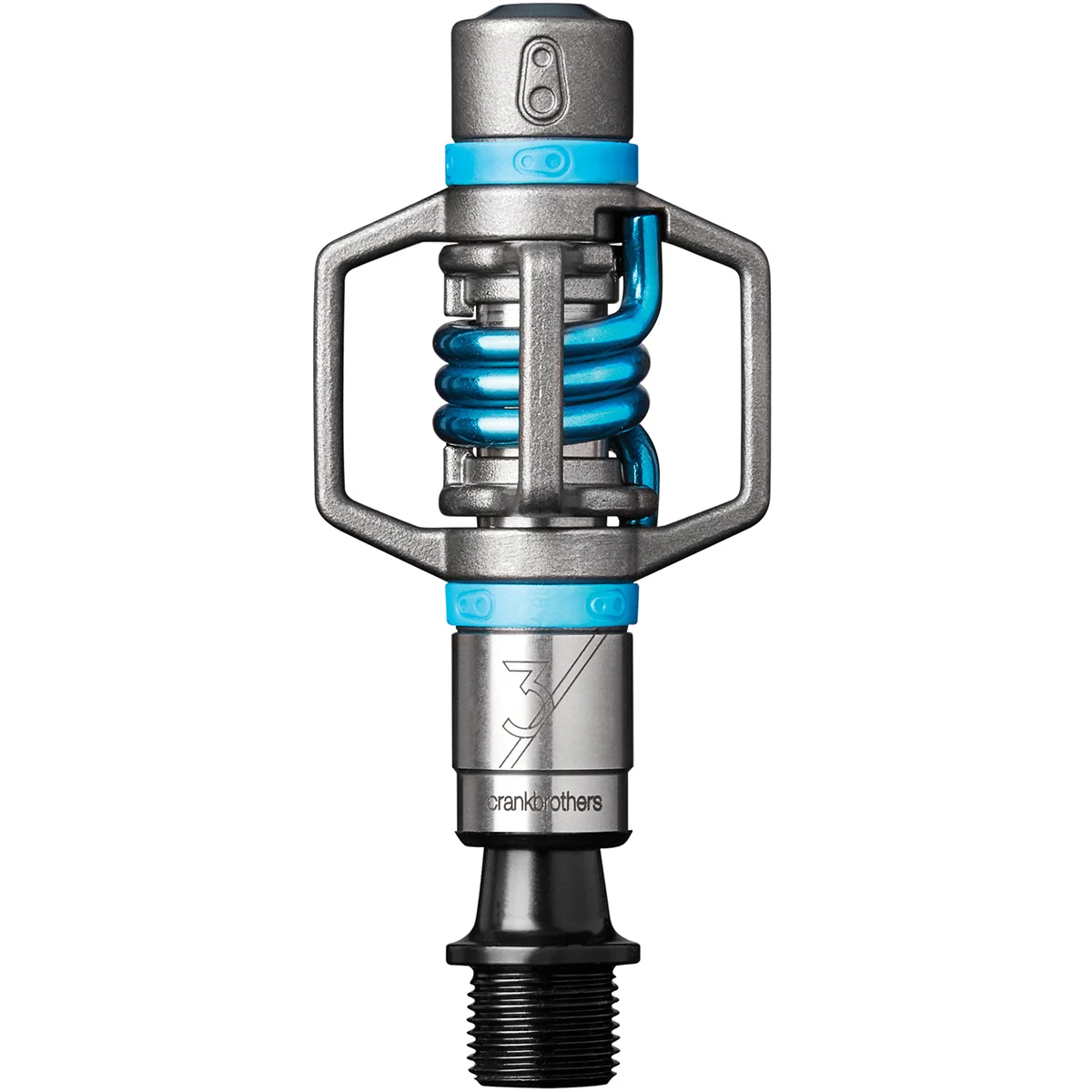 CRANKBROTHERS EGGBEATER 3 GREY/BLUE  - Mountain bike pedal