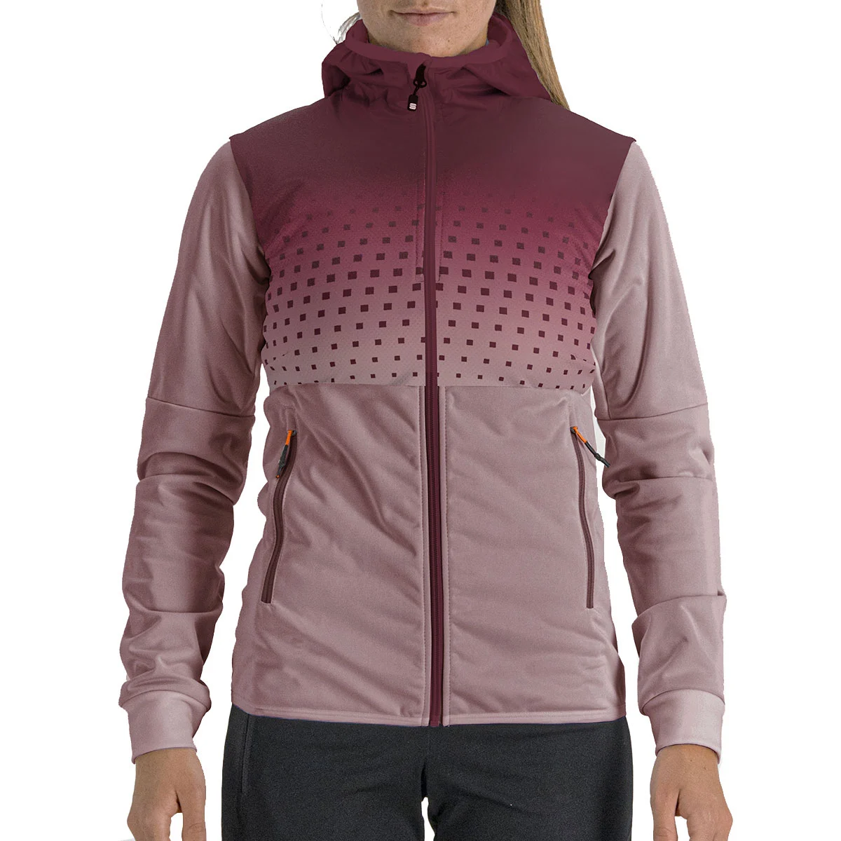 SPORTFUL RYTHMO W JACKET MAUVE RED WINE  - Cross-country ski jacket