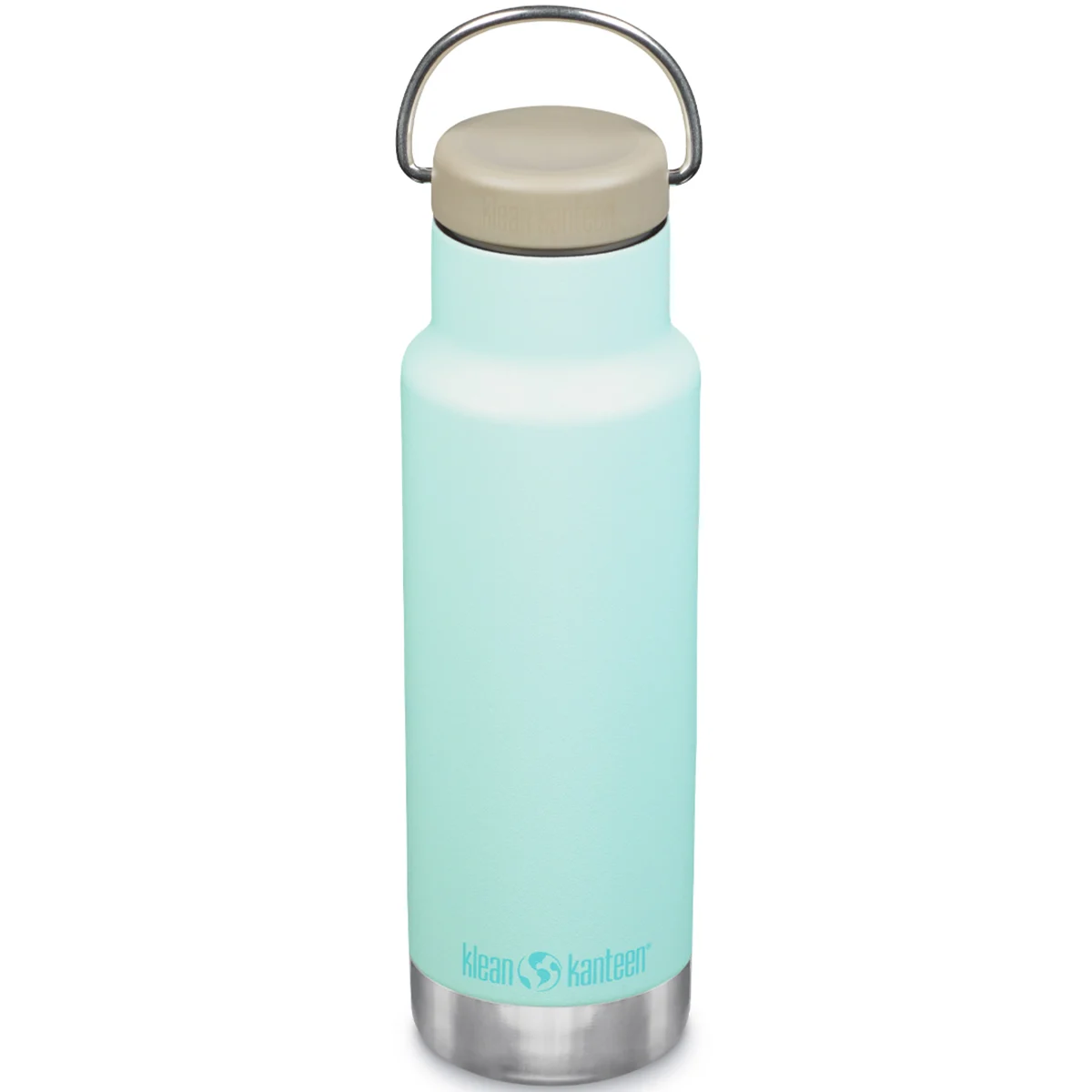 KLEAN KANTEEN 12OZ INSULATED CLASSIC NARROW (W/LOOP CAP) BLUE TINT  - Vacuum bottle
