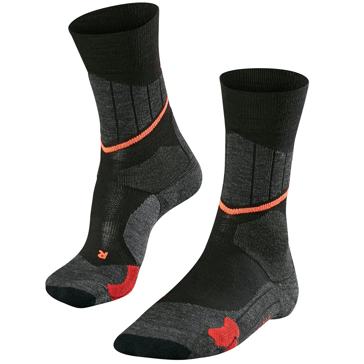 FALKE SC1 WOMEN BLACK-MIX  - Cross-country ski sock