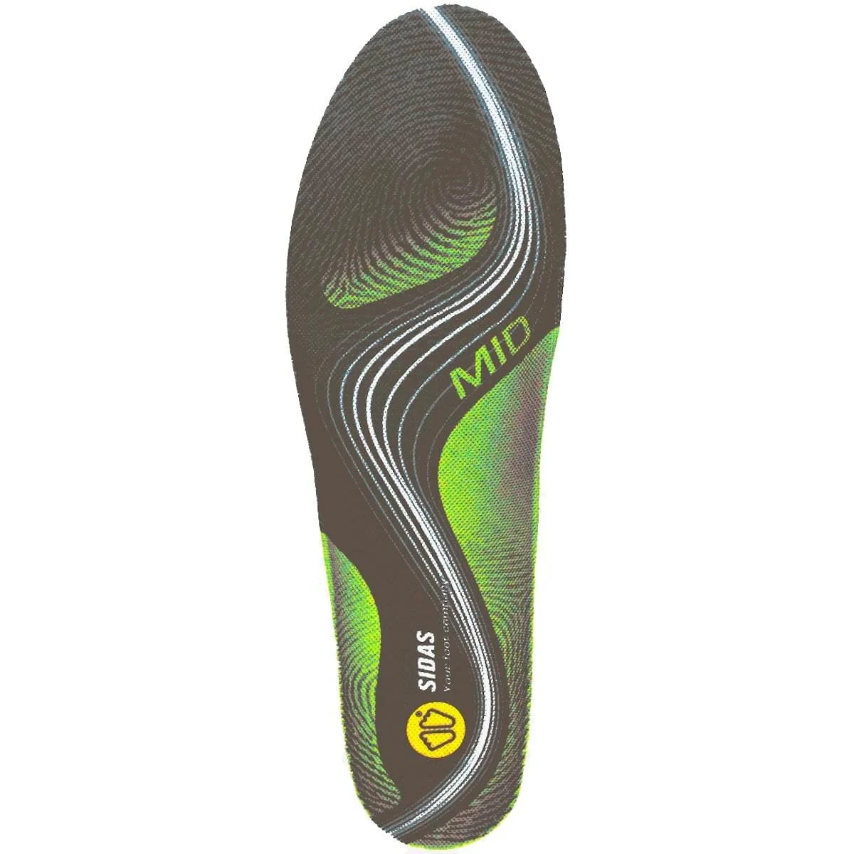 SIDAS 3FEET ACTIV MID Unicolore  - Trail running insole